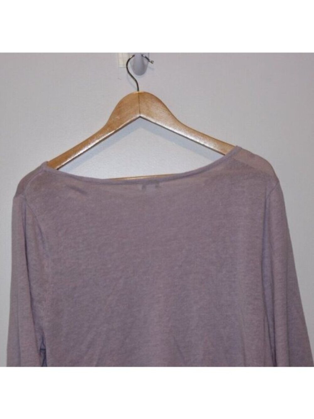 J. Jill Lilac Linen Blend 3/4 sleeve Sweater Women's Size XL - Picture 7 of 12
